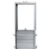Búvónyílás négyszögletes guillotine ajtóval 800 x 1000 mm (6015 L;6015 L1)